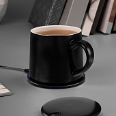 Кружка с подогревом и беспроводной зарядкой dualBase ver. 2.0 Matt, черная