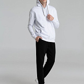 Толстовка на молнии с капюшоном Unit Siverga Heavy, белая