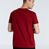 Футболка A God is High, гранатово-красная