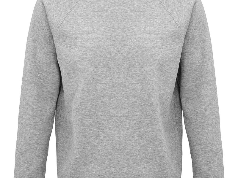 Свитшот унисекс Space, серый меланж