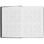 Ежедневник Mobile на заказ, недатированный, черно-синий