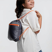 Детский рюкзак Novice, серый с оранжевым