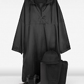 Дождевик-анорак R1, черный