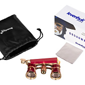 Театральный бинокль-лорнет Broadway 325E, красный