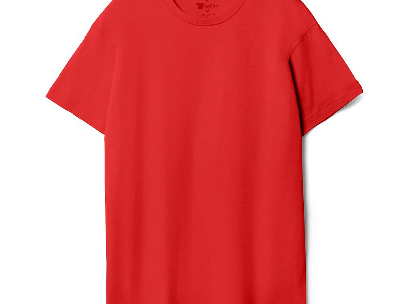 Футболка унисекс T-bolka 140, красная