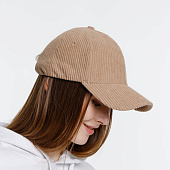 Бейсболка Soft Core, бежевая