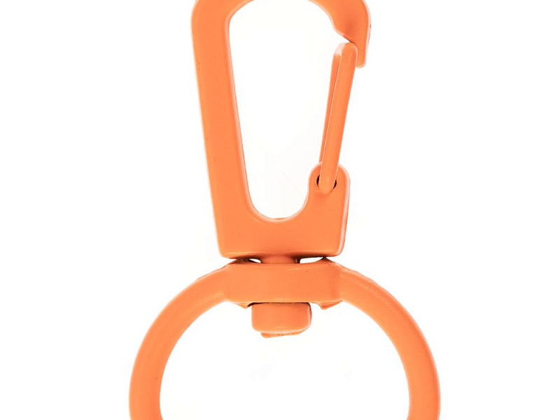 Застежка-карабин Snap Hook, M, оранжевый неон