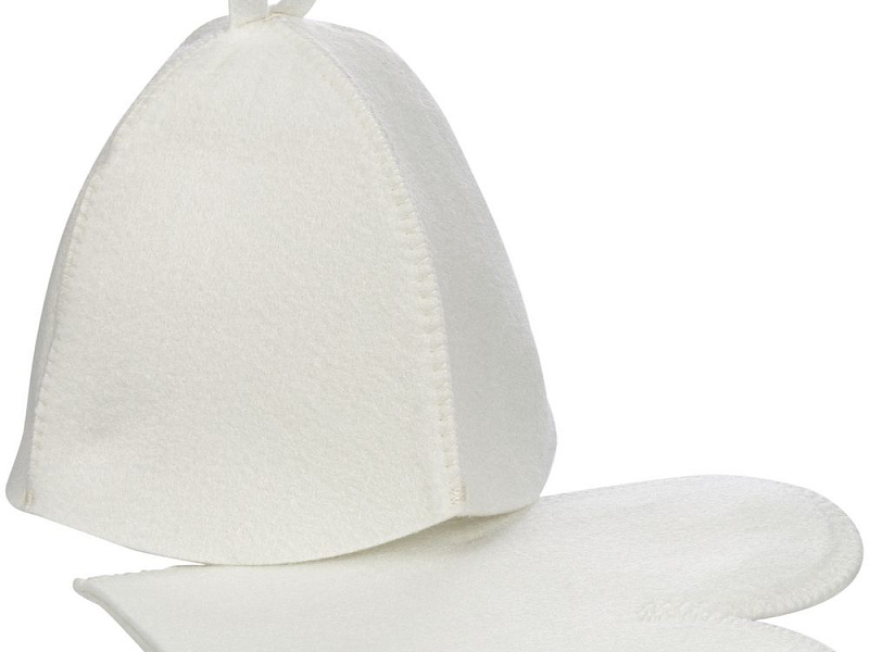 Набор для бани Heat Off, белый