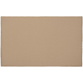 Плед Ornato, бежевый (миндальный меланж)