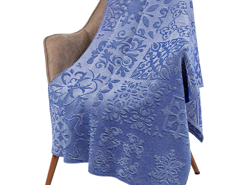 Плед Ornamental, синий