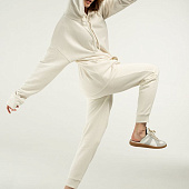 Худи унисекс H2, молочно-белое