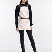 Фартук Settle In, светло-бежевый (молочный)