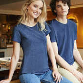 Футболка женская Mixed Women голубой меланж