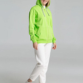 Толстовка на молнии с капюшоном Unit Siverga, зеленое яблоко