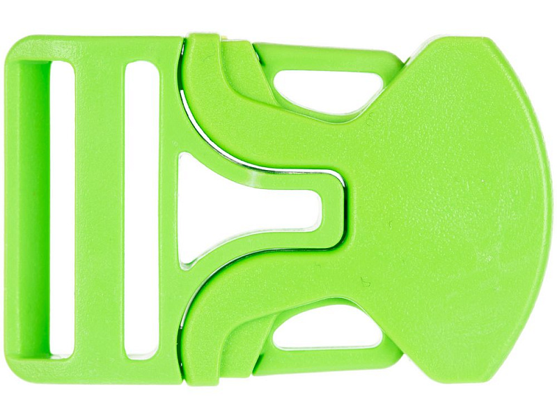 Застежка-пряжка односторонняя Triden, зеленый неон