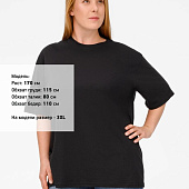 Футболка унисекс Streetwise, черная