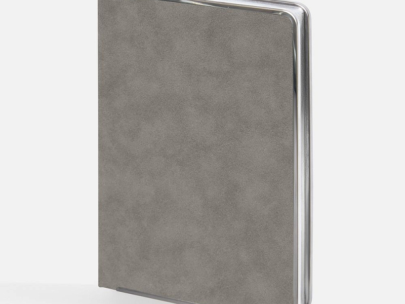 Ежедневник Metal Frame на заказ, датированный, серый