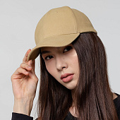 Бейсболка Hillside, бежевая