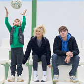 Куртка с капюшоном мужская Stream Men, темно-синяя