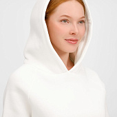 Худи унисекс оверсайз Easy Street, молочно-белое