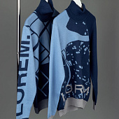 Свитер на заказ Tricksy Net, полушерсть