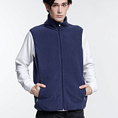 Жилет флисовый унисекс Nesse, темно-синий