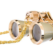 Театральный бинокль Broadway 325B, золотистый
