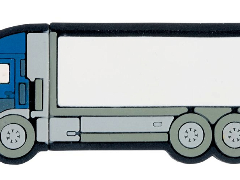 Флешка «Грузовик», синяя, 16 Гб