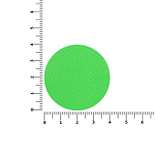 Наклейка тканевая Lunga Round, M, зеленый неон