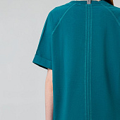 Футболка унисекс Vozduh 1.0, темно-бирюзовая