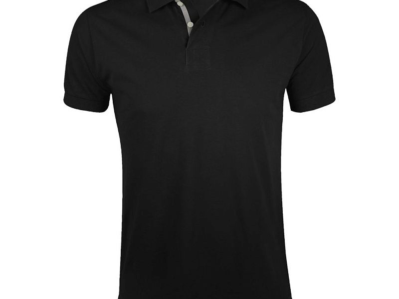 Рубашка поло мужская Portland Men 200 черная