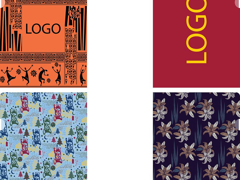 Папка-уголок на заказ Canto