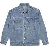 Лейбл кожаный Beta, XS, серый