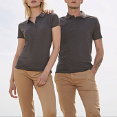 Рубашка поло мужская Prescott Men 170, темно-серая