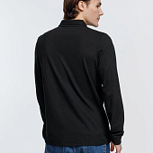 Рубашка поло с длинным рукавом Prime LSL, черная