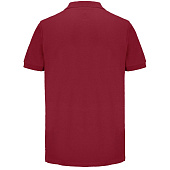 Рубашка поло унисекс Pacific, красная (бургунди)