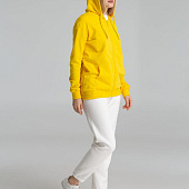 Толстовка на молнии с капюшоном Siverga 2.0, желтая