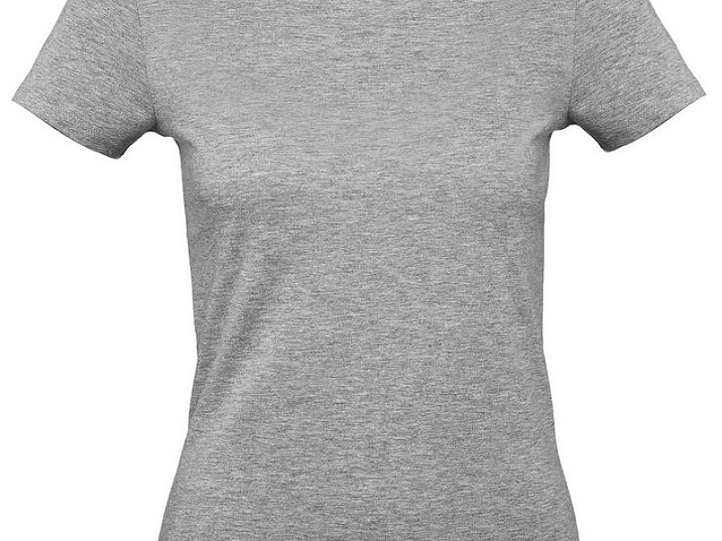 Футболка женская E150, серый меланж
