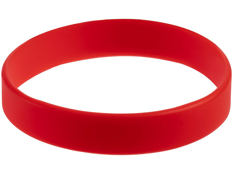 Силиконовый браслет Valley, красный