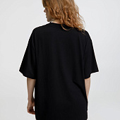 Футболка оверсайз унисекс Lavinia, черная