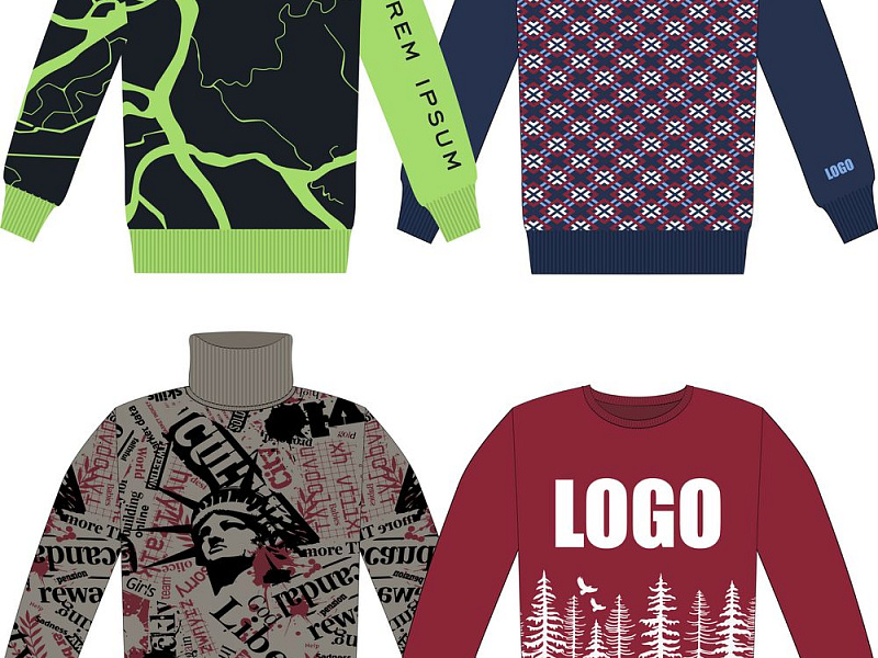 Свитер на заказ Tricksy Fint, акрил