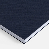 Блокнот Salvador в клетку, синий