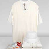 Панама C6, белая