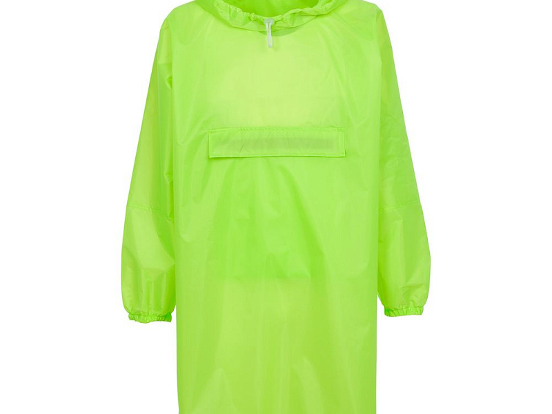 Дождевик-анорак Alatau, желтый неон, единый размер