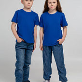 Футболка детская Regent Kids 150, ярко-синяя (royal)