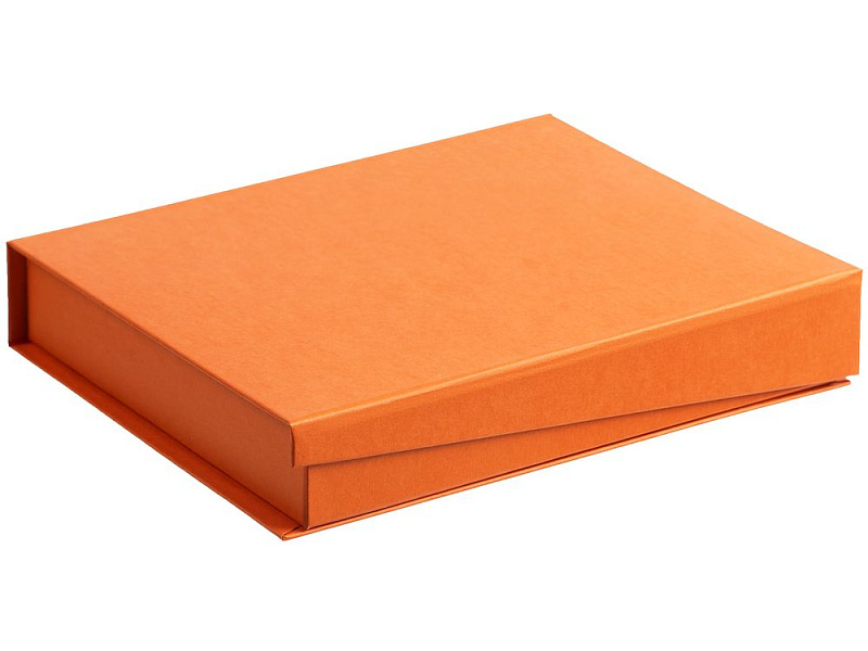 Коробка Duo под ежедневник и ручку, оранжевая