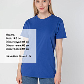 Футболка унисекс T-Bolka 160, ярко-синяя