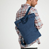 Рюкзак-шопер Casual, синий