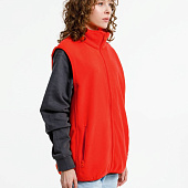 Жилет флисовый унисекс Nesse, красный