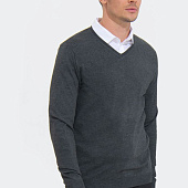 Пуловер мужской Glory Men, черный меланж